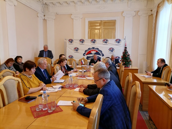 Председатель областной организации «Электропрофсоюз» принял участие в заседании Президиума Совета Федерации профсоюзных организаций области.