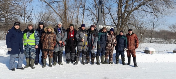 Фестиваль зимней рыбалки на Саратовской ГЭС