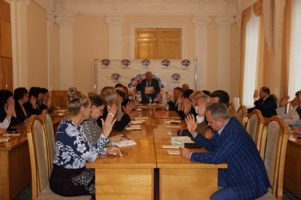 Заседание Совета Федерации профсоюзов области.