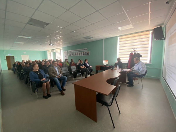Встречи с трудовыми коллективами  в Саратовском филиале ПАО «Т Плюс».
